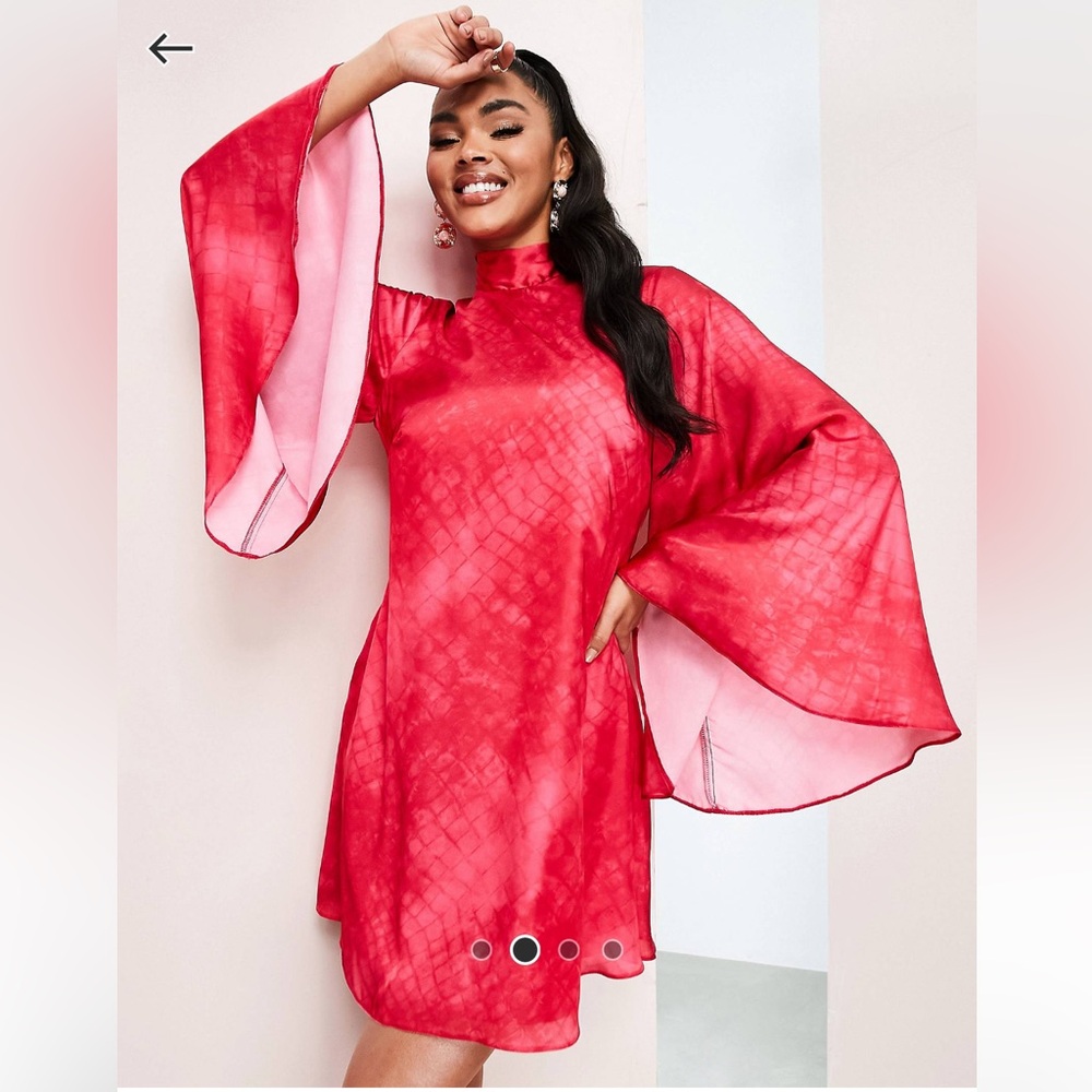 ASOS Luxe Flippy Dress